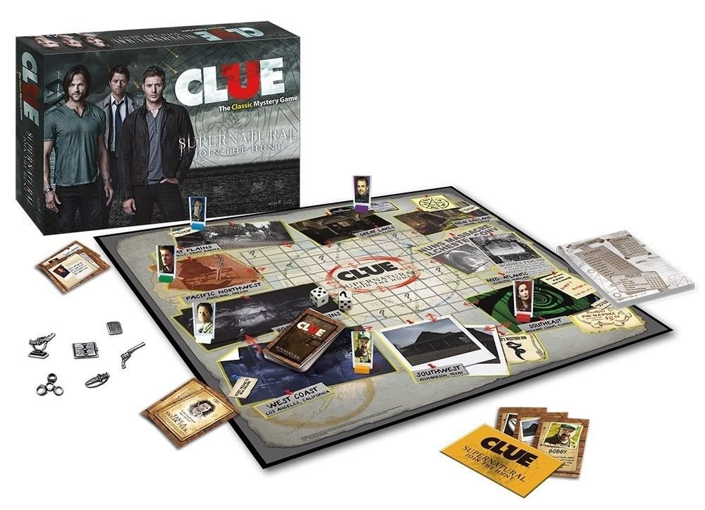 Supernatural Collector s Edition Clue Board Game