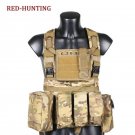 Tactical Combat Molle RRV Chest Vest Rig Paintball Harness Airsoft Vest