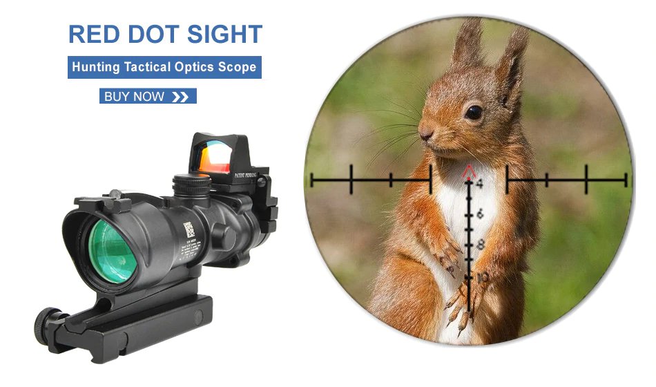 Hot 20mm Rail Riflescope Hunting Optics Holographic Red Dot Sight Reflex 4