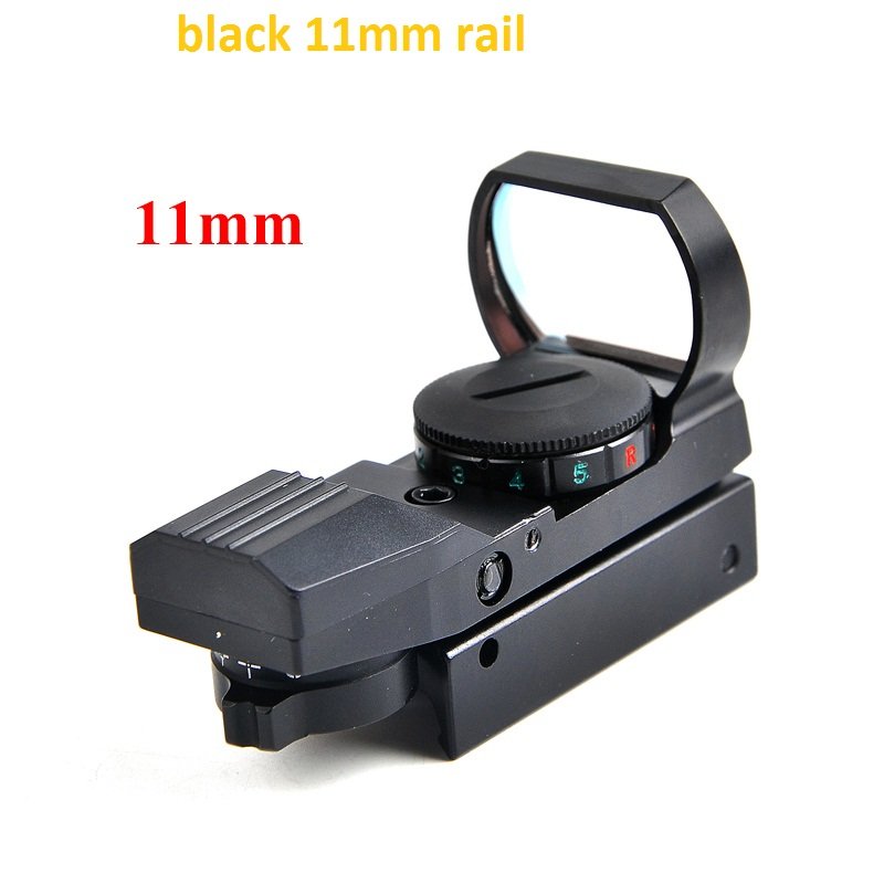 Hot 20mm Rail Riflescope Hunting Optics Holographic Red Dot Sight Reflex 4