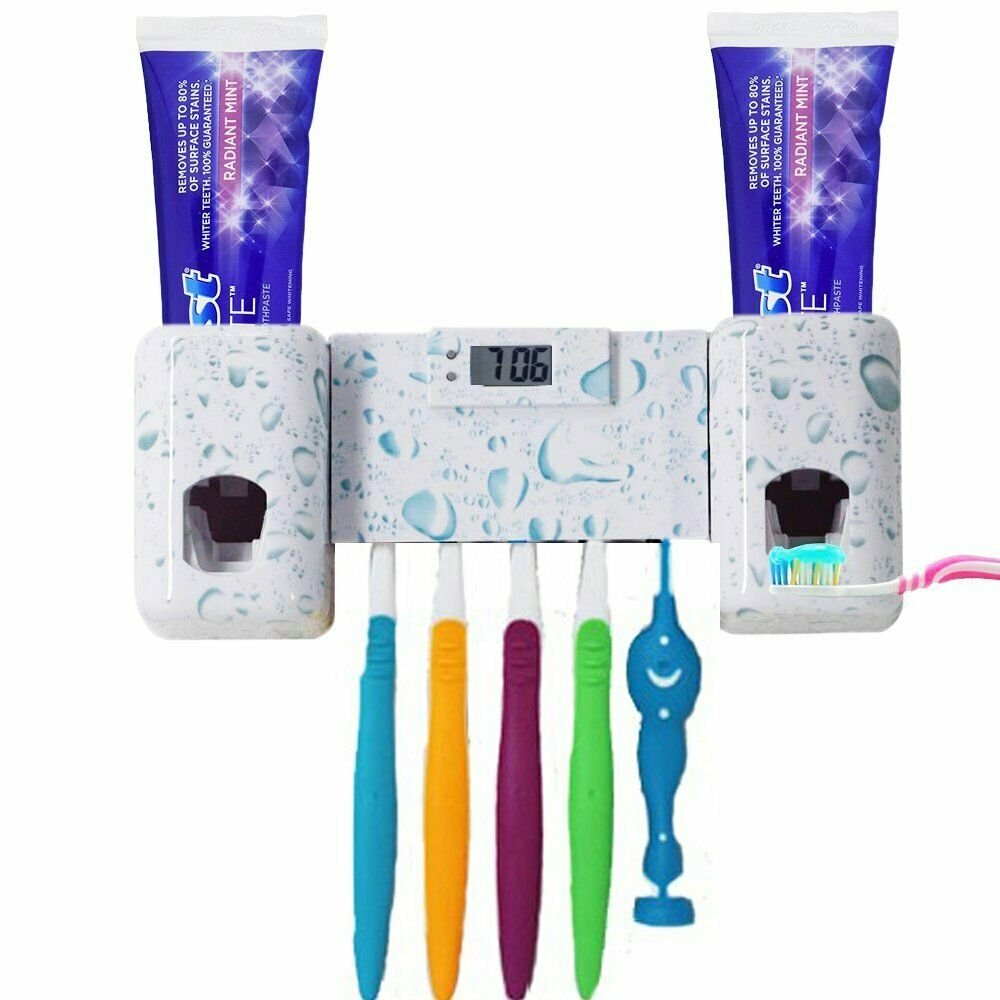 bestforyou11 Automatic Toothpaste Dual Dispenser