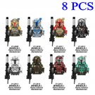 Heavy Infantry Mandalorian Minifigures Lego Compatible Children Anime figure Building Blocks Kid Toy