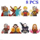 08 pcs Star Wars Minifigures Lego Compatible Clones Jedi Sith The Empire The Republic Building block