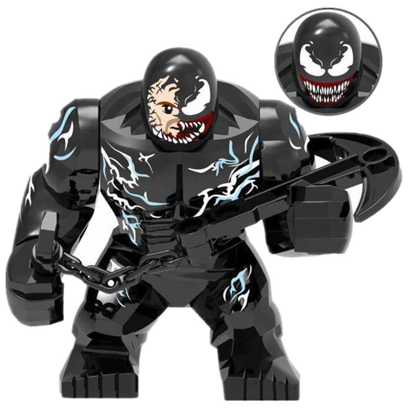 Venom Action Figure with Devastating Weapon Minifigures Lego Compatible Toys Boy Christmas Gifts