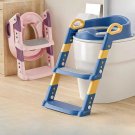 Children's Toilet Seat Stairway Baby Boys and Girls Toilet Folding Stand Step Stool Children's