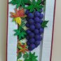 Grape Wall Hanging Handmade paper crafted Home/Wall Decor
