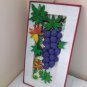 Grape Wall Hanging Handmade paper crafted Home/Wall Decor