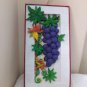 Grape Wall Hanging Handmade paper crafted Home/Wall Decor