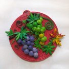 Grapes Wall Hanging Handmade paper crafted Home/Wall Decor