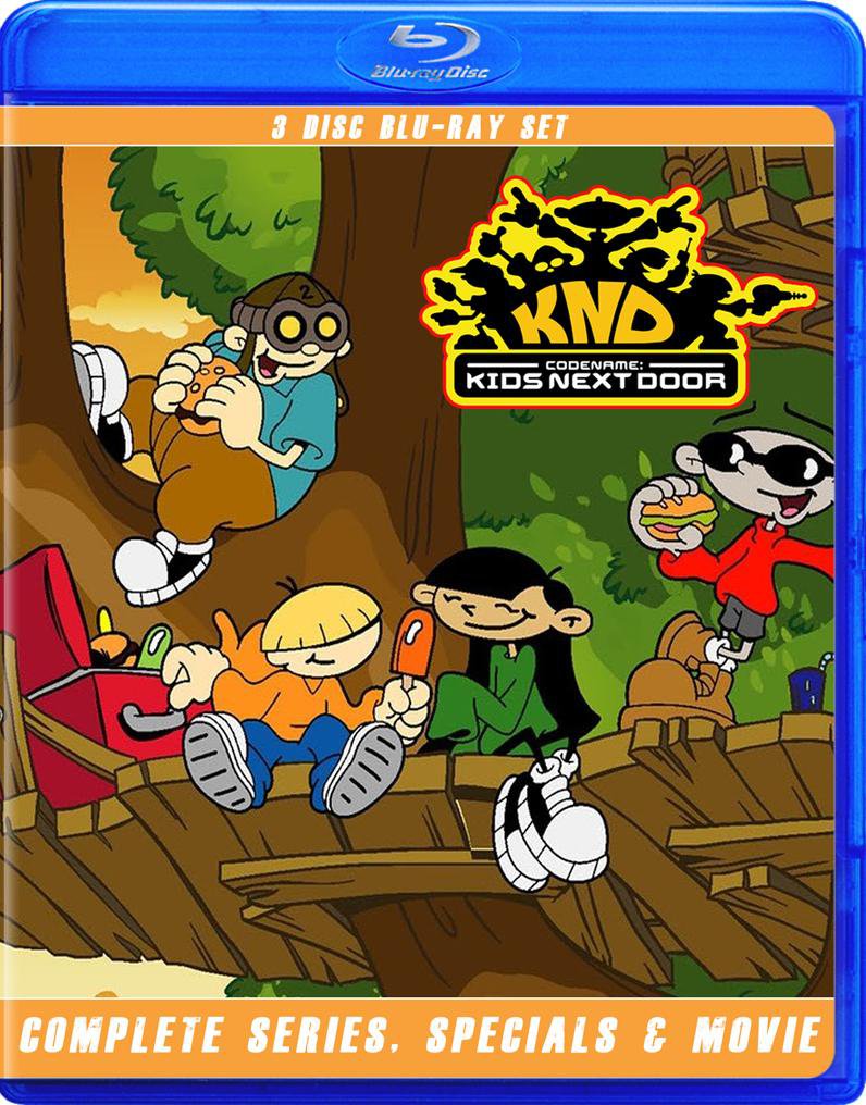 Codename Kids Next Door Complete Series On Blu Ray