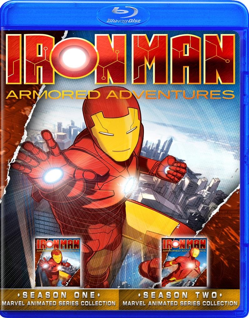Iron Man Armored Adventures Complete Series On Blu Ray