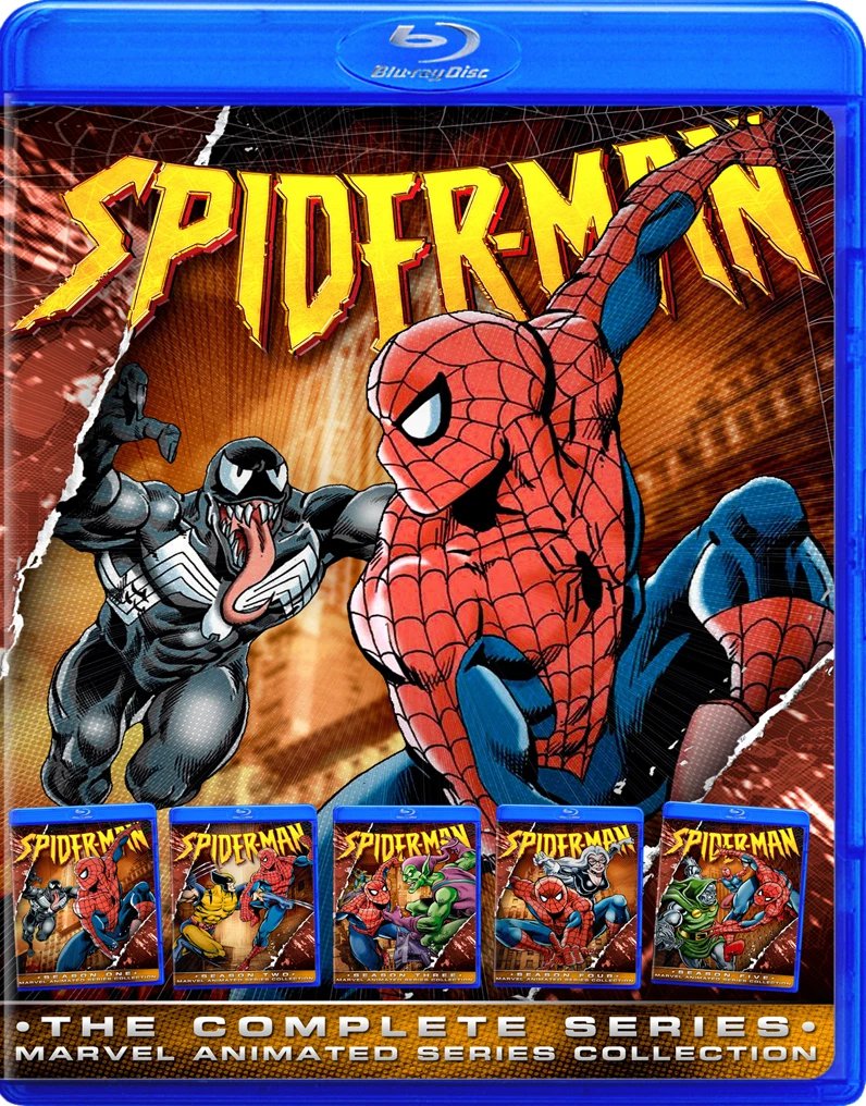 Spider-Man: The Animated Series on Blu-Ray.