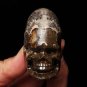 Natural conch ammonite fossil hand carved polished crystal skull 198g 1 piece H7