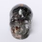2.8" Rare Natural Green Ghost Phantom Quartz Crystal Skull Healing Skeleton TL5