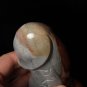 5.9" Ocean stone Crystal Phallic Phallus Penis Dick Genitals worship Carving 111
