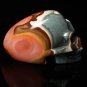 2.8" Stunning  OCEAN JASPER Hand Carved Mayan Alien Crystal Skull Healing YH1