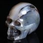 2.5" Gemstone Crazy Lace Agate CRYSTAL SKULL Laughter! Increase Energy! TM14