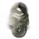 4.6" green phantom crysta  skull,Alien Skull,Garden Crystal,Crystal Healing TY12