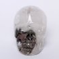 2.3" Green Quartz Skull Crystal Gemstone Specimen Reiki Chakra Metaphysical TL4