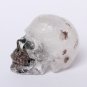 2.3" Green Quartz Skull Crystal Gemstone Specimen Reiki Chakra Metaphysical TL4