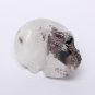 2.3" Green Quartz Skull Crystal Gemstone Specimen Reiki Chakra Metaphysical TL4