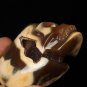 2.7" Natural Agate Crystal Cave skull, Crystal Skull ,Crystal Druse Healing N61