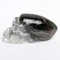 4.7" Natural Green Clear Quartz Crystal Skull sculpture Ancient  Amar ET YL5