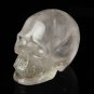 4.1"Natural Clear Quartz Crystal Skull activated By Ancient Skulls Amar ET TL1
