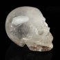4.1"Natural Clear Quartz Crystal Skull activated By Ancient Skulls Amar ET TL1
