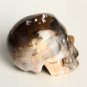 Natural Petrified Fossil Wood Sphere skull crystal reiki healing Laughter TM1