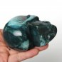 3.1" BRAZIL GEODE AGATE Carved Crystal Skull Skeleton, Realistic, meditation N38