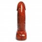 7.8" Natural Red Jasper crystal Penis Wand Phallus Dick Genitals worship BH6