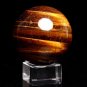 45mm Natural Tiger’s Eyecrystal Quartz Ball Magic beauty energy healing QH1
