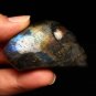 2.4" Natural Amazing Beautiful rainbow Labradorite Crystal Quartz Skull alien 15