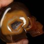 209g 3.1" Natural Agate Crystal skull Cave,Crystal Skull ,Crystal Healing N69
