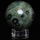 54mm Natural Rare Kabbah Jasper ball,crystal Sphere meditation energy healing K2