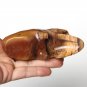 4.2 Inch Natural Ocean Jasper Carved Mayan Alien Crystal Skull, Healing  N22