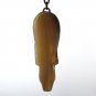 4.25" Natuarl Gorgeous Red Onyx Agate Gemstone Skull Pendant Bead Talisman N93