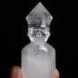 Multi Pointed NATURAL Quartz Crystal Carved Wand/Point Skull Healing N137