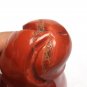 4.1" Natural Red Jasper quartz crystal Penis Phallic Phallus Dick Wand worship Q