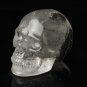 3.1" Clean Green phantom crystal skull,Crystal Skull,Garden Crystal Healing TL11