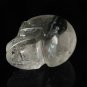 3.1" Clean Green phantom crystal skull,Crystal Skull,Garden Crystal Healing TL11