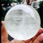 102mm Natural Calcite ball Quartz crystal Ball Sphere Massage energy healing QF1