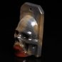 37g Natural ocean jasper Skull Gemstone Gift Quartz Crystal Pendant Necklace FH1