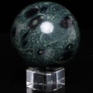 56mm Rare Natural Kabbah Jasper ball,Magic Crystal Sphere Divination healing QK1