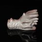 3.2" Amazing Natural Ocean Jasper Skull Dragon Crystal Quartz Gem Collection LH7