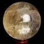 78mm Beautiful Natural Calcite ball, crystal ball Rainbow Magic beauty energy F4