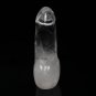 4.3" Natural Clear Quartz Crystal Penis worship Polished  Reiki Healing Wand x84
