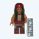Apache Chief super friends DC Custom minifigure Comic movie building toy figure
