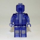 Clear Purple DIY Custom minifigure movie building toy figure